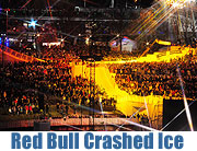 Red Bull Crashed Ice World Championchip am 15.01.2011 im Olympiapark. Wir haben viele Fotos  (Foto: Ingrid Grossmann)